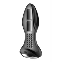 Анальна смарт-вібропробка із перлинним масажем Satisfyer Rotator Plug 2+ Black — Переглянути зображення 3