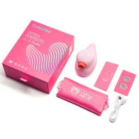 Вакуумний вібратор-качечка CuteVibe Ducky Pink — Просмотреть изображение 5