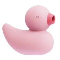 Вакуумний вібратор-качечка CuteVibe Ducky Pink — Просмотреть изображение 3