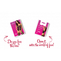 Бодістокінг Obsessive Bodystocking G314 S/M/L, імітація корсета та корсетної шнурівки — Переглянути зображення 7