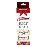 Зволожувальний спрей оральний Doc Johnson GoodHead - Juicy Head - Strawberries and Champagne 59мл — Переглянути зображення 2