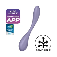 Універсальний смарт-вібратор Satisfyer G-Spot Flex 5+ Lilac — Переглянути зображення 1