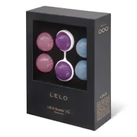 Набір вагінальних кульок LELO Beads Plus, діаметр 3,5 см, змінне навантаження 2х28, 2х37 та 2х60 г — Переглянути зображення 5