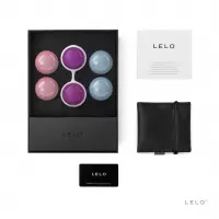 Набір вагінальних кульок LELO Beads Plus, діаметр 3,5 см, змінне навантаження 2х28, 2х37 та 2х60 г — Переглянути зображення 4