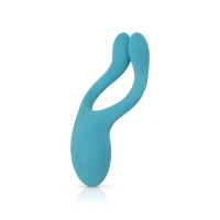 Універсальний вібратор для пар Cala Azul – Dani Couples Toy, 10 режимів — Просмотреть изображение 1