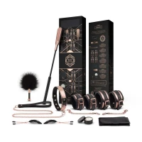 Шикарний набір для BDSM Rosy Gold – Nouveau BDSM set, 9 аксесуарів — Переглянути зображення 1
