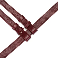 Шкіряні трусики для страпона Liebe Seele Wine Red Strap on Harness, універсальний розмір — Переглянути зображення 7