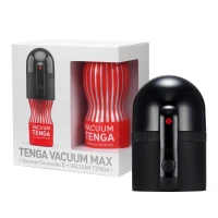 Вакуумна насадка Tenga VACUUM MAX + мастурбатор Tenga Vacuum Cup, 5 режимів роботи — Переглянути зображення 1
