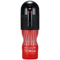 Вакуумна насадка Tenga VACUUM MAX + мастурбатор Tenga Vacuum Cup, 5 режимів роботи — Переглянути зображення 4