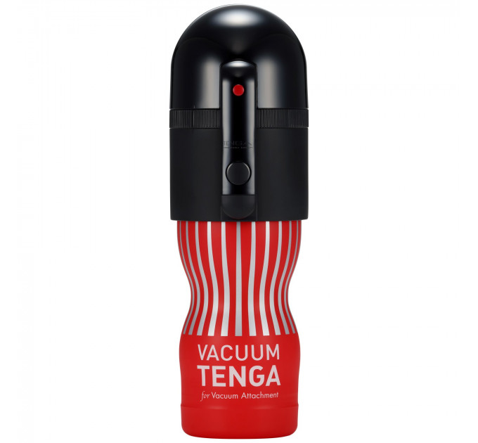 Вакуумна насадка Tenga VACUUM MAX + мастурбатор Tenga Vacuum Cup, 5 режимів роботи