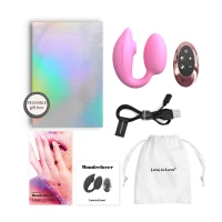 Віброяйце з вакуумною кліторальною стимуляцією Love To Love Wonderlover PINK PASSION — Просмотреть изображение 10