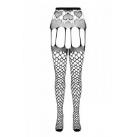 Эротические колготки-бодистокинг Passion ECO S009 red