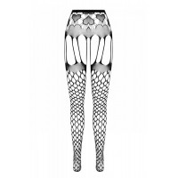 Эротические колготки-бодистокинг Passion ECO S009 red