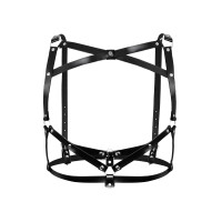 Портупея кожаная женская Art of Sex - Leather Sheron L-2XL, черная