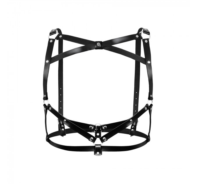 Портупея кожаная женская Art of Sex - Leather Sheron L-2XL, черная