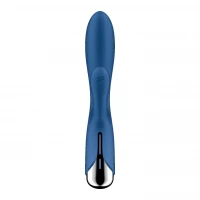 Вібратор-кролик з ротацією Satisfyer Spinning Rabbit 1 Blue, 3 мотори — Переглянути зображення 6