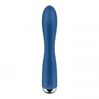 Вібратор-кролик з ротацією Satisfyer Spinning Rabbit 1 Blue, 3 мотори — Переглянути зображення 4