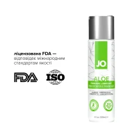 Змазка на водній основі JO H2O Organic Aloe (120 мл), зволожувальний та заспокійливий ефект — Переглянути зображення 5
