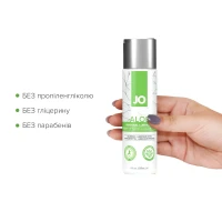 Змазка на водній основі JO H2O Organic Aloe (120 мл), зволожувальний та заспокійливий ефект — Переглянути зображення 4