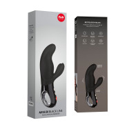 Вибратор-кролик Fun Factory MISS BI black, 2 независимых мотора, диаметр 4,2 см — Просмотреть изображение 7