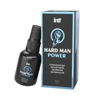 Стимулювальний гель для ерекції Intt Hard Man Power (15 мл), екстракт гінгко білоба, таурин — Переглянути зображення 2