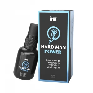 Стимулювальний гель для ерекції Intt Hard Man Power (15 мл), екстракт гінгко білоба, таурин