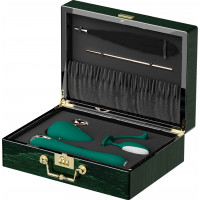 Набор Knight Jenay Pandora Box: вакуумный вибратор, вибратор с камерой, виброяйцо, щекоталка, лента — Просмотреть изображение 2