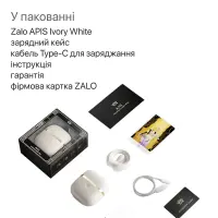Ерекційне смарт-віброкільце Zalo Apis Ivory White, до 4 годин роботи, зарядний кейс — Переглянути зображення 12