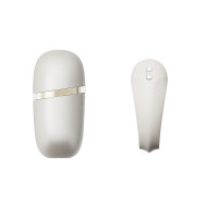 Эрекционное смарт-виброкольцо Zalo Apis Ivory White, до 4 часов работы, зарядный кейс — Просмотреть изображение 9