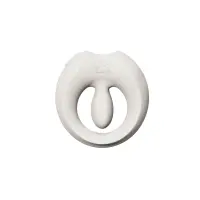 Ерекційне смарт-віброкільце Zalo Apis Ivory White, до 4 годин роботи, зарядний кейс — Переглянути зображення 1