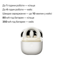 Эрекционное смарт-виброкольцо Zalo Apis Ivory White, до 4 часов работы, зарядный кейс — Просмотреть изображение 9