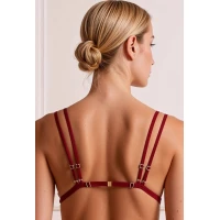 Комплект Passion BELISSANA SET burgundy XL — Просмотреть изображение 7