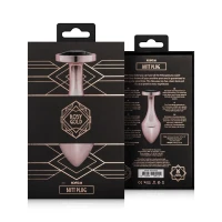 Анальна пробка Rosy Gold - Nouveau Butt Plug — Переглянути зображення 6