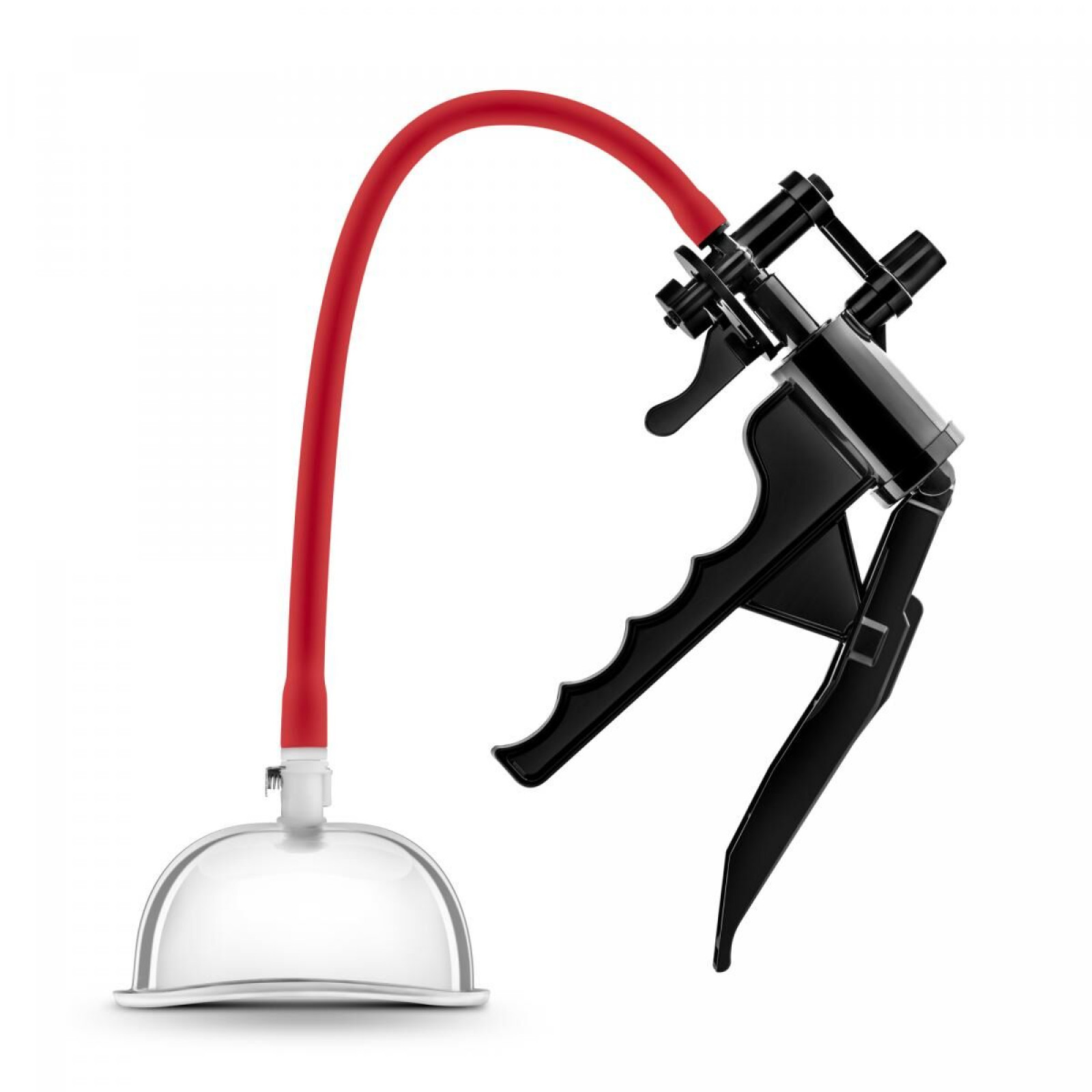 Вакуумная помпа для вульвы Blush Temptasia - Advanced Pussy Pump System, механическая, рычаг