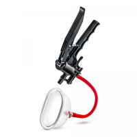 Вакуумна помпа для вульви Blush Temptasia – Advanced Pussy Pump System, механічна, важіль