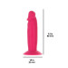 Набір фалоімітаторів ADDICTION Silly Willy 3.3” Silicone Dildo, 3 кольори, 12 шт