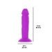 Набір фалоімітаторів ADDICTION Silly Willy 3.3” Silicone Dildo, 3 кольори, 12 шт