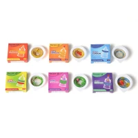 Насадка на член Recare Spike Condom Green (презерватив з рядами шипів) — Переглянути зображення 8