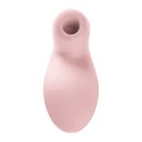 Вакуумний стимулятор з вібрацією Fun Factory Luna Soft Pink, 12 режимів вібрації, 11 рівнів вакууму — Переглянути зображення 2