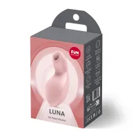 Вакуумний стимулятор з вібрацією Fun Factory Luna Soft Pink, 12 режимів вібрації, 11 рівнів вакууму — Переглянути зображення 7