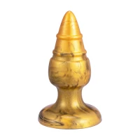 Анальна пробка SilexD Fantasy - Goldy M Plug — Переглянути зображення 1