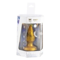 Анальна пробка SilexD Fantasy - Goldy M Plug — Переглянути зображення 5