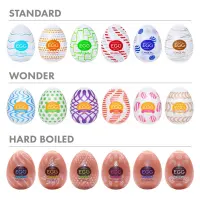 Мастурбатор-яйце Tenga Egg Wavy — Переглянути зображення 8