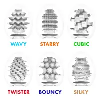 Мастурбатор-яйце Tenga Egg Wavy — Переглянути зображення 6