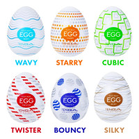 Мастурбатор-яйцо Tenga Egg Wavy — Просмотреть изображение 5