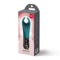 Вібратор для пеніса Fun Factory MANTA Bottle Green, підходить для парних ігор — Просмотреть изображение 15