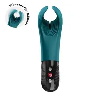 Вібратор для пеніса Fun Factory MANTA Bottle Green, підходить для парних ігор — Просмотреть изображение 1