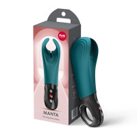 Вибратор для пениса Fun Factory MANTA Bottle Green, подходит для парных игр — Просмотреть изображение 10