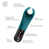 Вибратор для пениса Fun Factory MANTA Bottle Green, подходит для парных игр — Просмотреть изображение 7