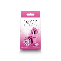 Анальна пробка NS Novelties Rear Assets - Small - Pink — Просмотреть изображение 3